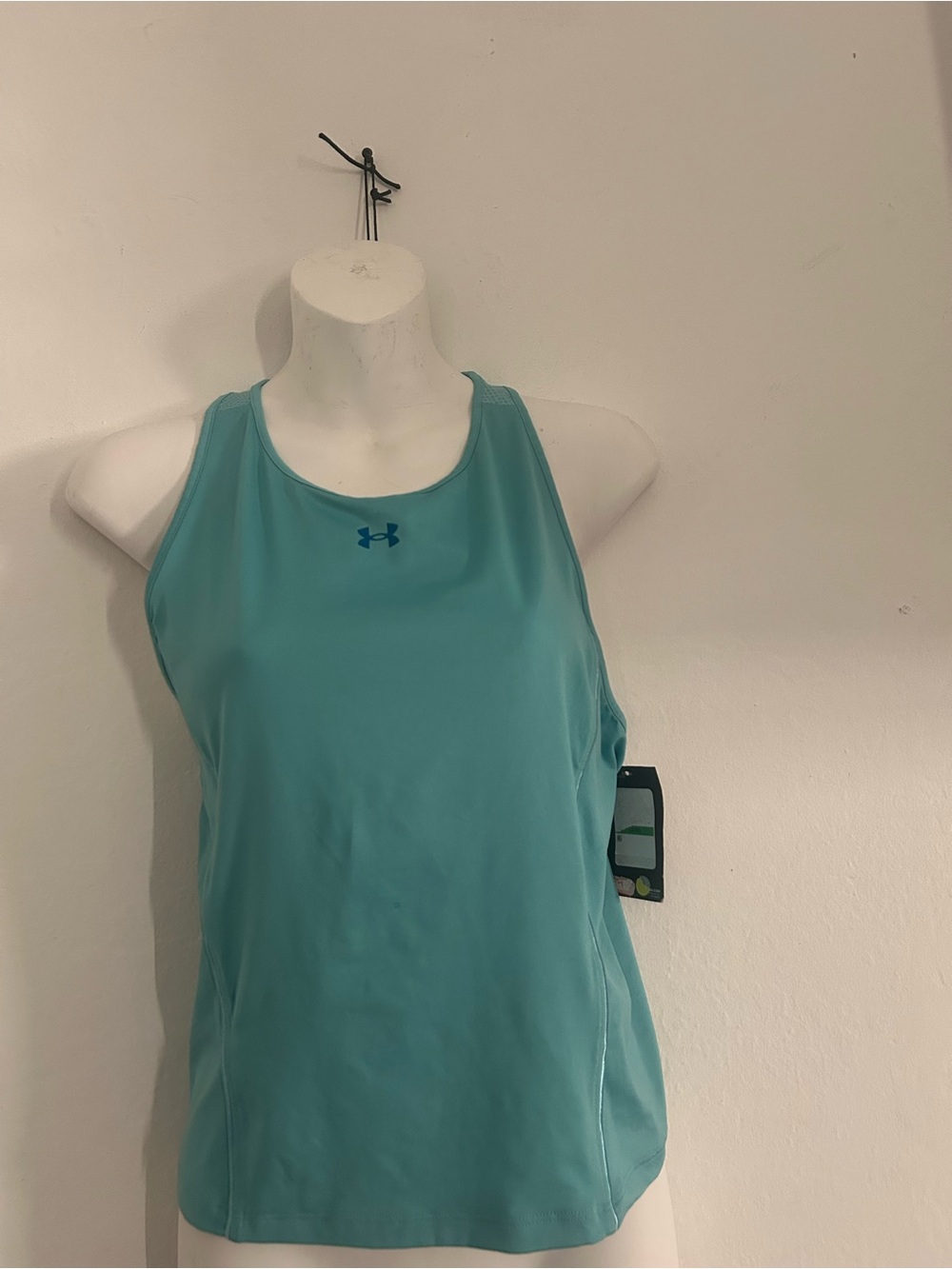 Under Armour Women's Aqua/Turquoise Racerback Swim Tank